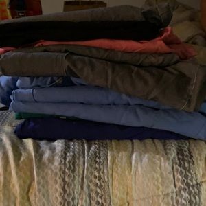 L-xl figs scrub lot.  12 pieces.